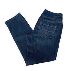 JAG JEANS high rise slim leg jeans